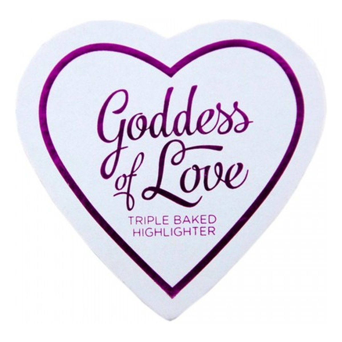Makeup Revolution I Heart Makeup Blushing Hearts Goddess of Faith Triple Baked Highlighter Rozświetlacz Do Twarzy 10g
