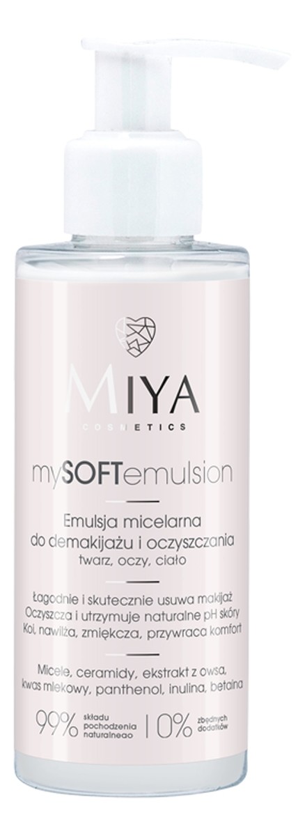 Emulsja micelarna do demakijażu i oczyszczania