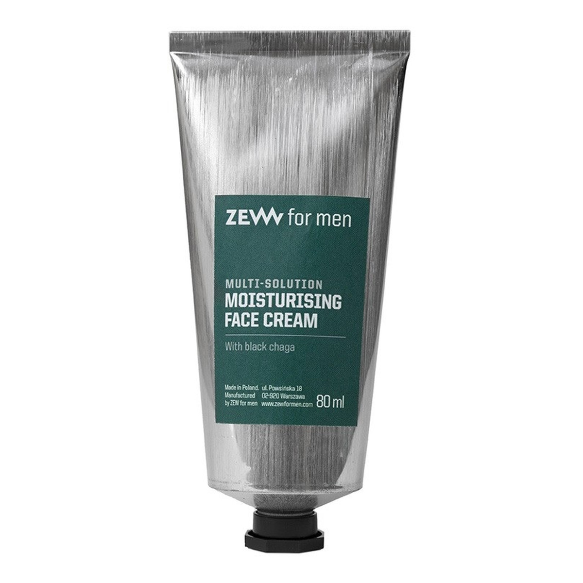 Zew For Men Multi-zadaniowy nawilżający Krem do twarzy z czarną hubą 80ml