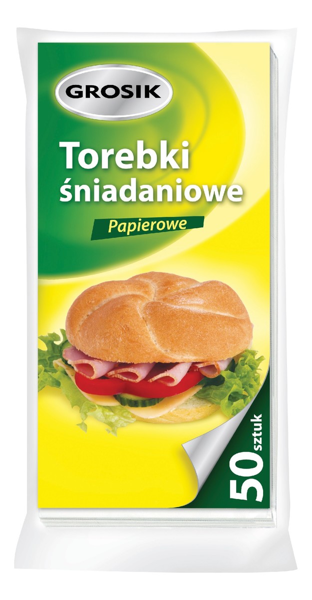 Torebki śniadaniowe papierowe 1op.-50szt