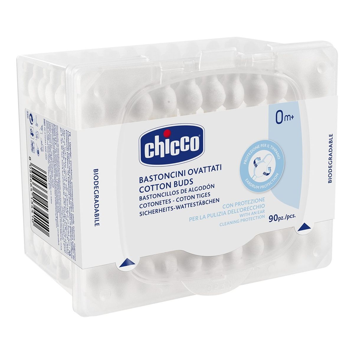 Chicco Patyczki do uszu 0m+ 90szt.