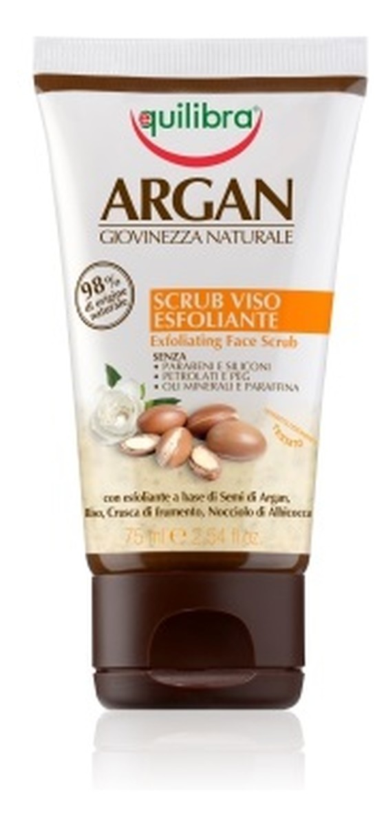 Argan exfoliating face scrub złuszczający peeling do twarzy