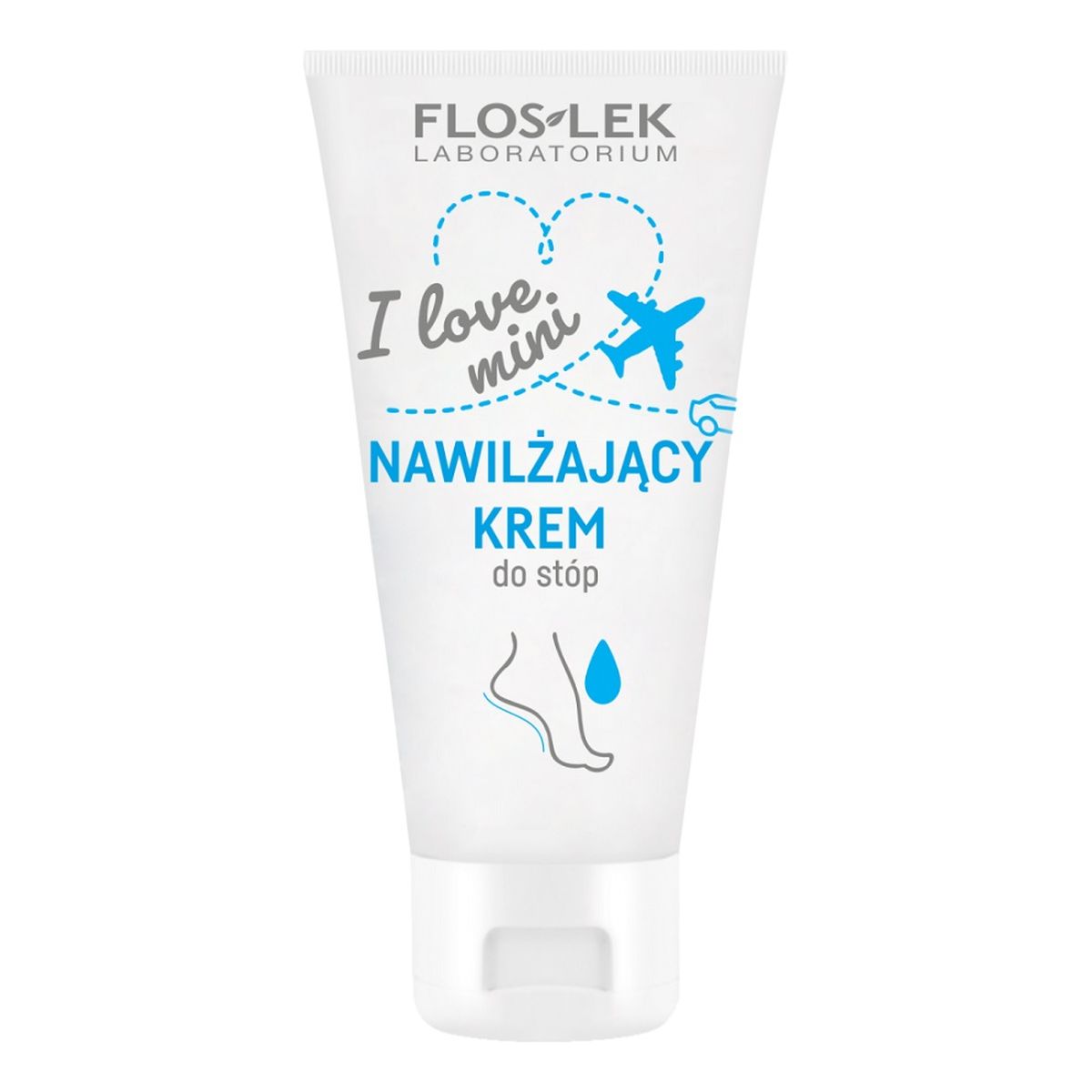 FlosLek I Love Mini nawilżający Krem do stóp 30ml