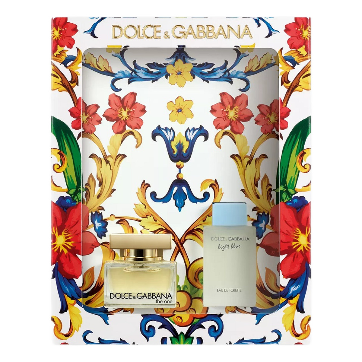 Dolce & Gabbana Duo Mini Zestaw the one woda perfumowana 5ml + light blue woda toaletowa 4.5ml