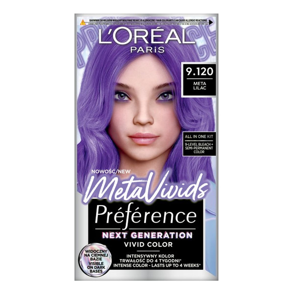 Loreal Preference metavivids farba do włosów