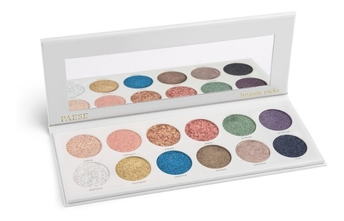 Beauty Rocks Eyeshadow Palette paleta 12 cieni do powiek