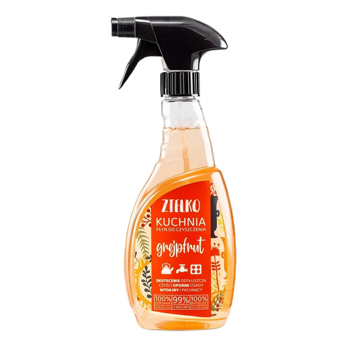 Zielko Kuchnia płyn do czyszczenia grejpfrut 500ml