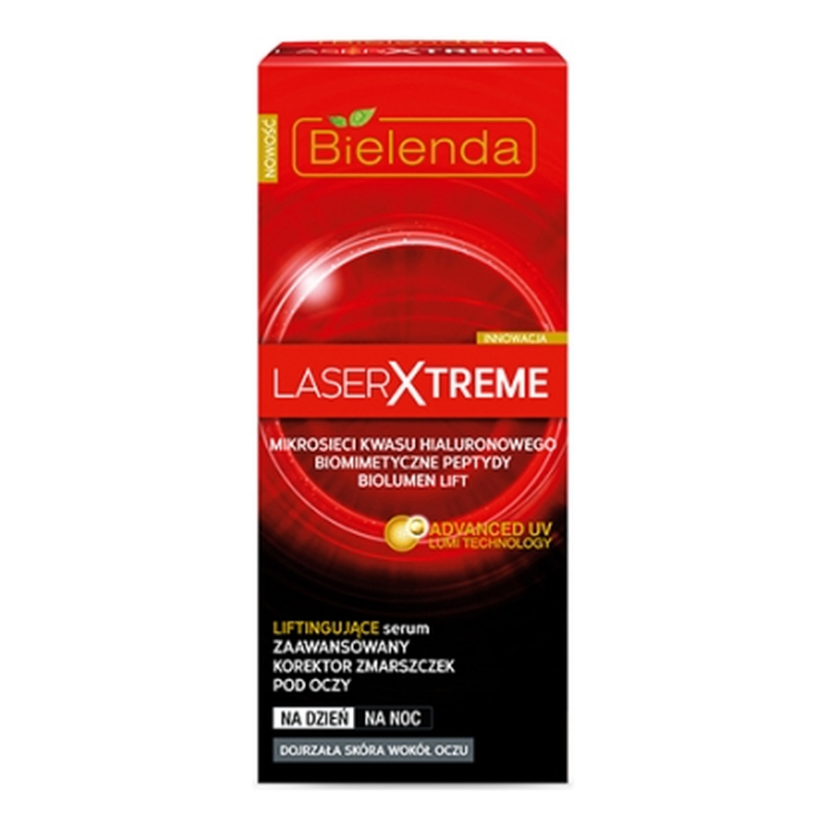 Bielenda Laser Xtreme Liftingujące Serum Pod Oczy Na Dzień i Na Noc 15ml