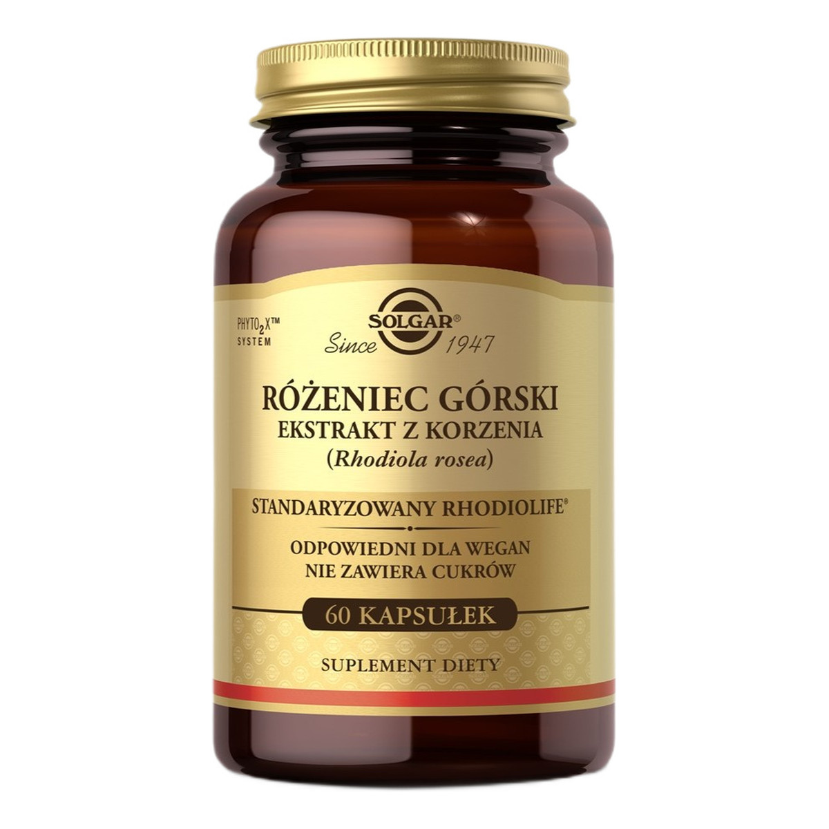 Solgar Różeniec górski suplement diety 60 kapsułek