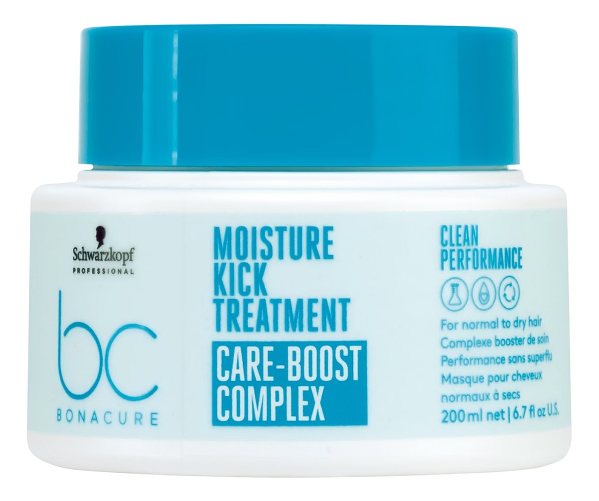 Bc bonacure moisture kick treatment głęboko nawilżająca maska do włosów normalnych i suchych