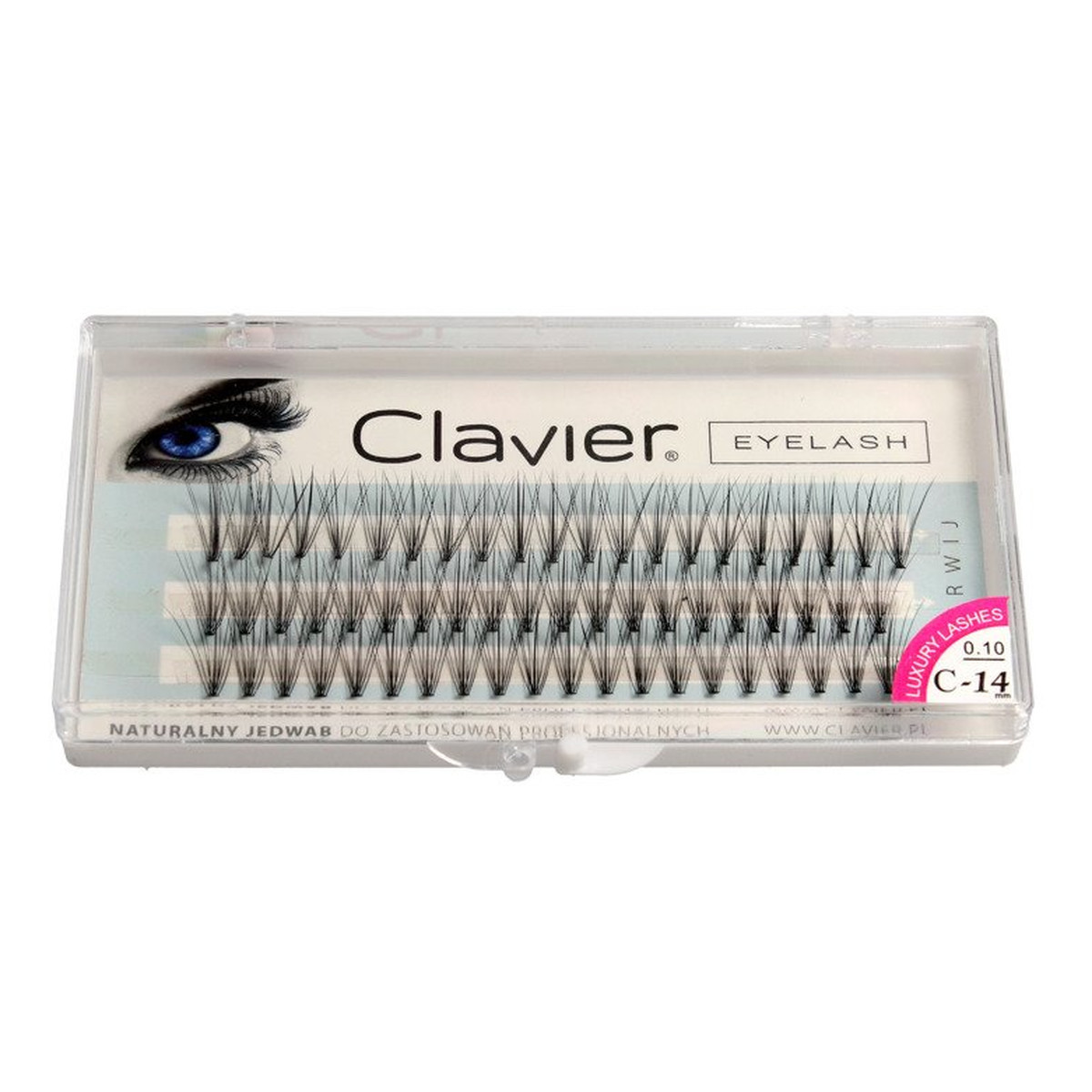 Clavier Eyelash kępki rzęs 14mm