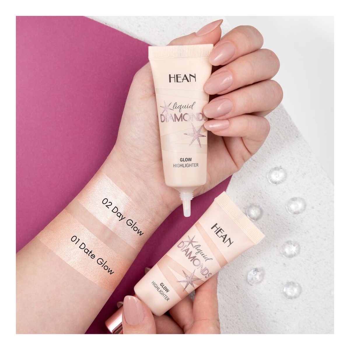 Hean Rozświetlacz w płynie Diamonds Liquid Highlighter 15ml