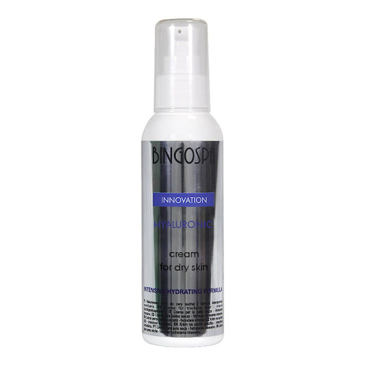 BINGOSPA Innovation HYALURONIC Hialuronowy krem do cery suchej z formułą intensywnego nawilżania 135g