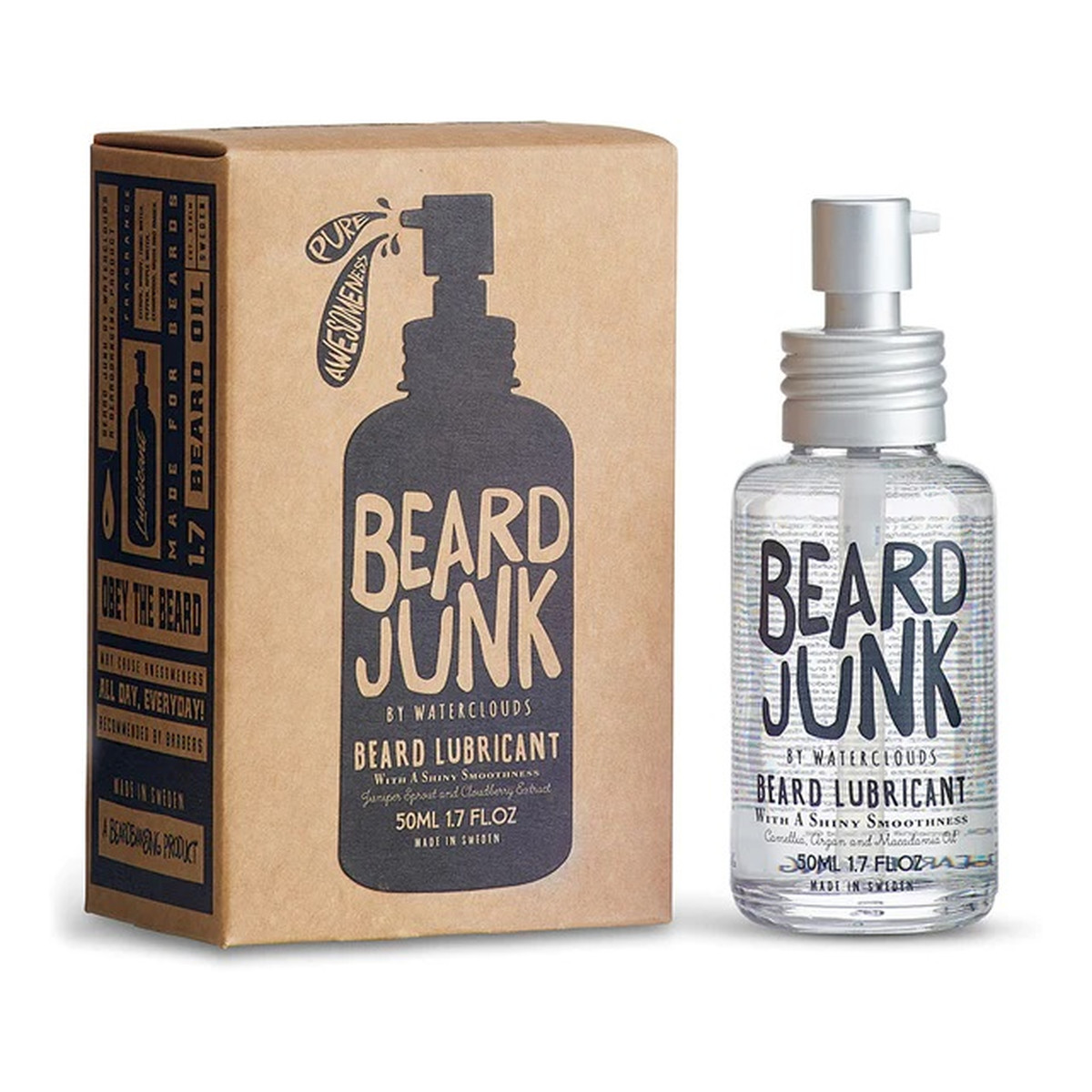 Waterclouds Beard Junk Lubricant nawilżający Olejek do brody 50ml