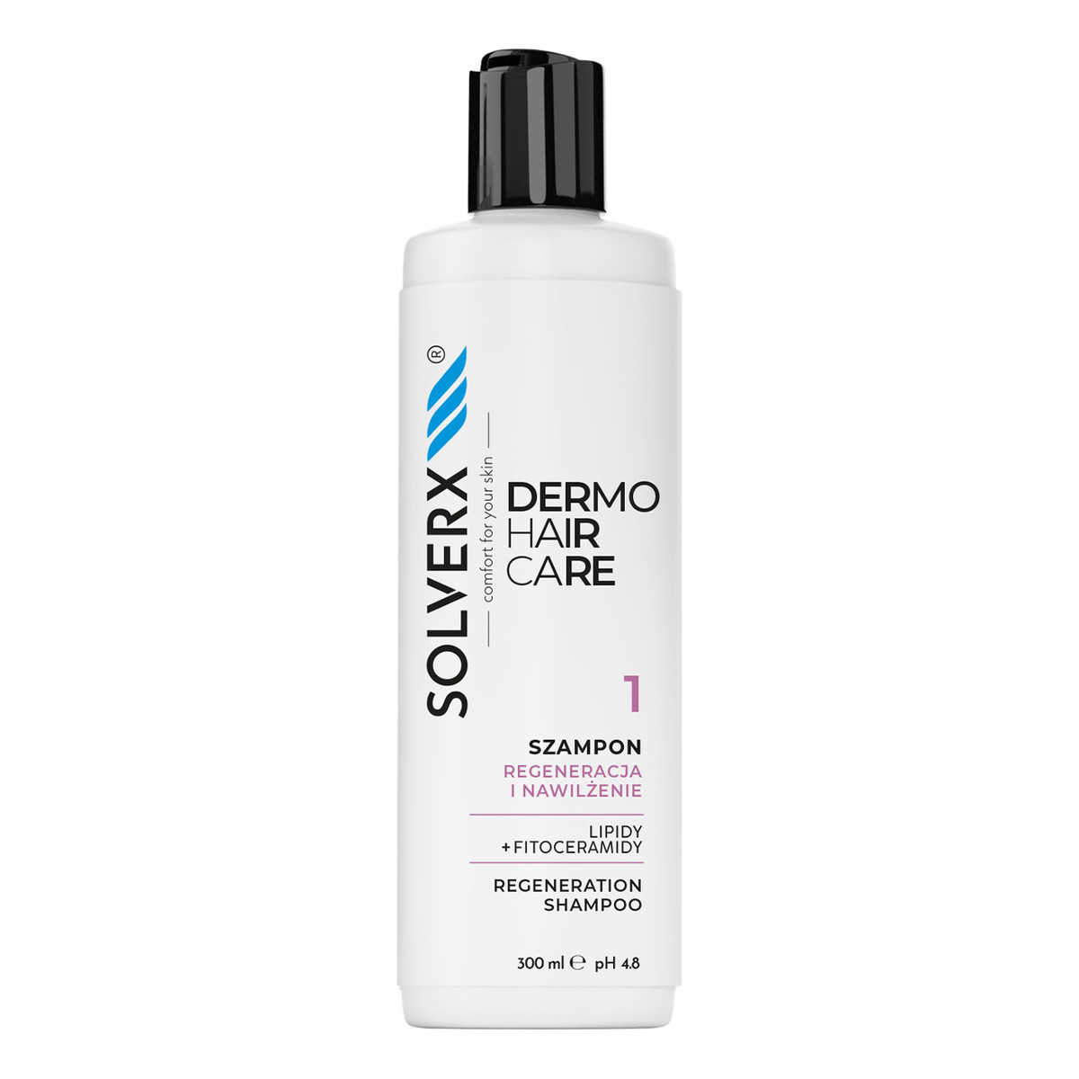 Solverx dermoHAIR szampon regenerujący 250ml