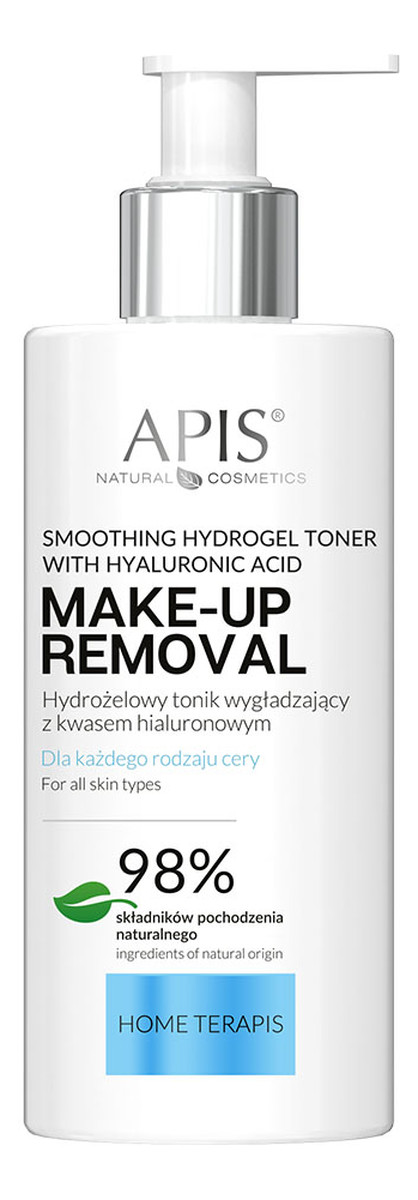 Hydrożelowy tonik wygładzający z kwasem hialuronowym