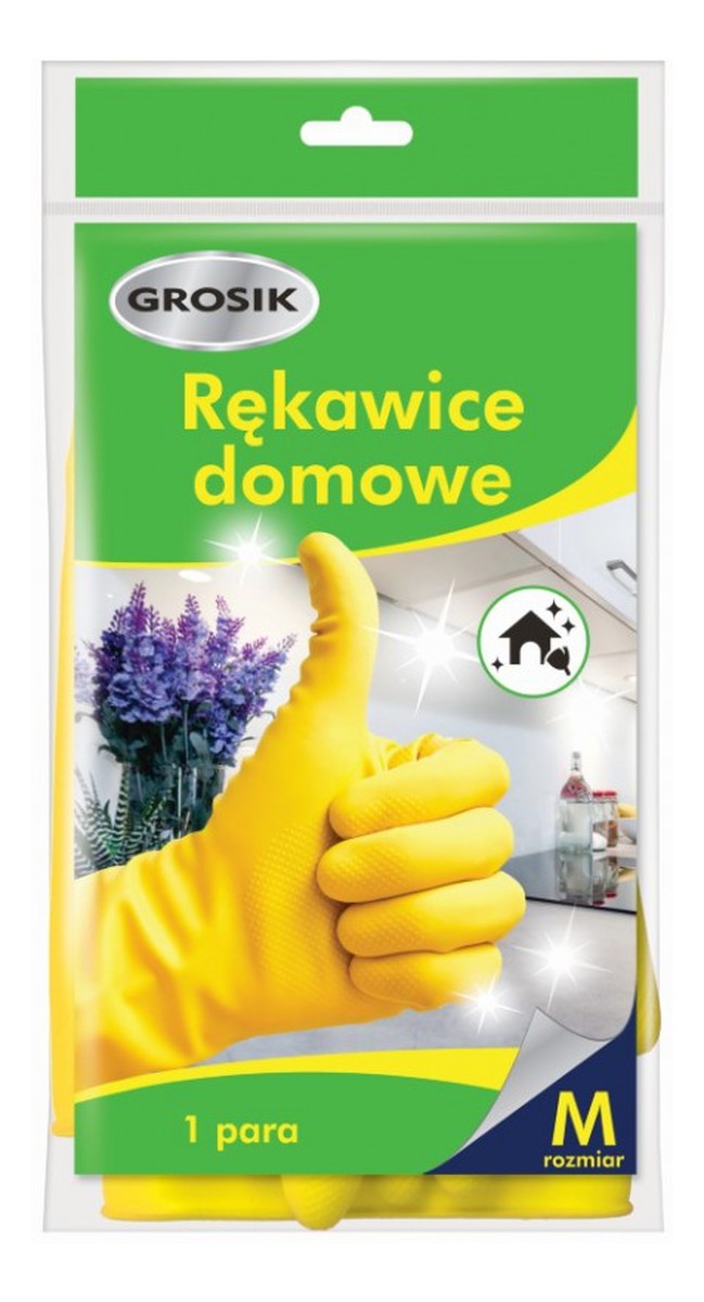 Grosik rękawiczki domowe M