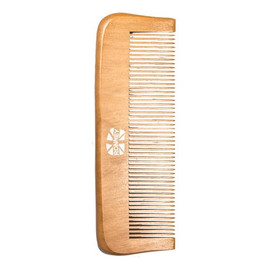 Professional wooden comb profesjonalny drewniany grzebień do włosów 158.5x50.5mm ra 00120