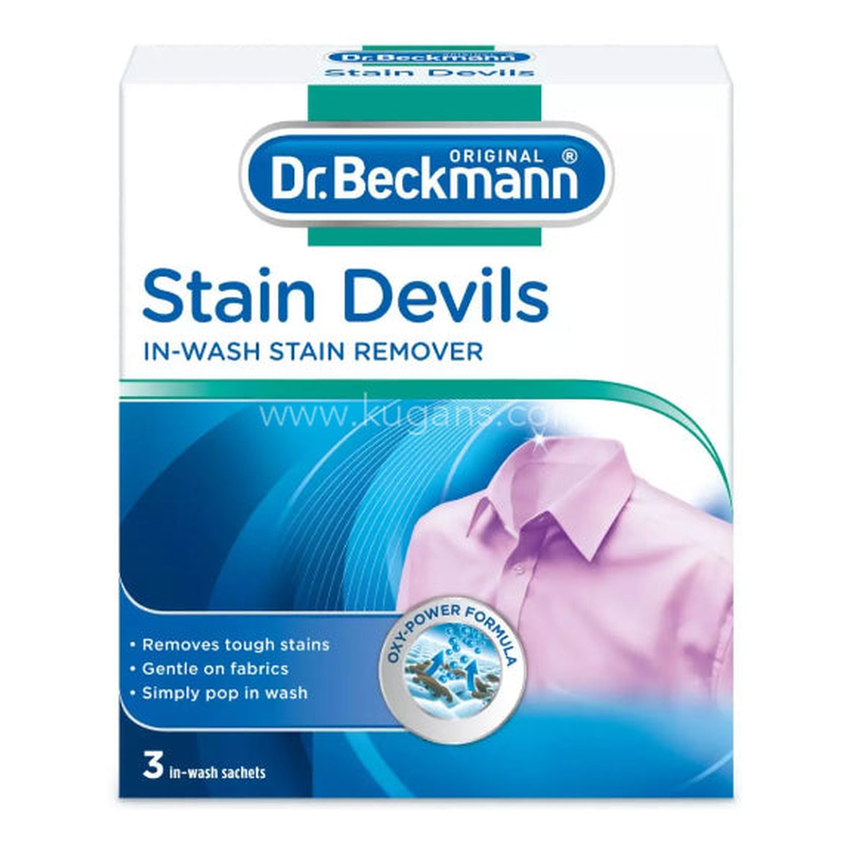 Dr Beckmann Stain Devils Odplamiacz do prania w saszetkach 3x40g