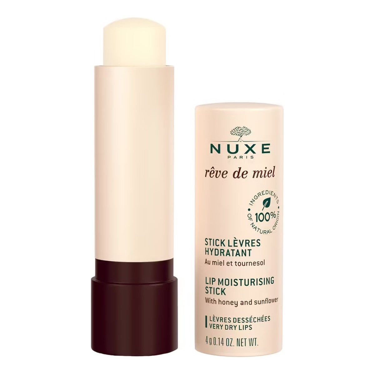 Nuxe Reve de Miel Lip Moisturising Stick Balsam do ust 4g