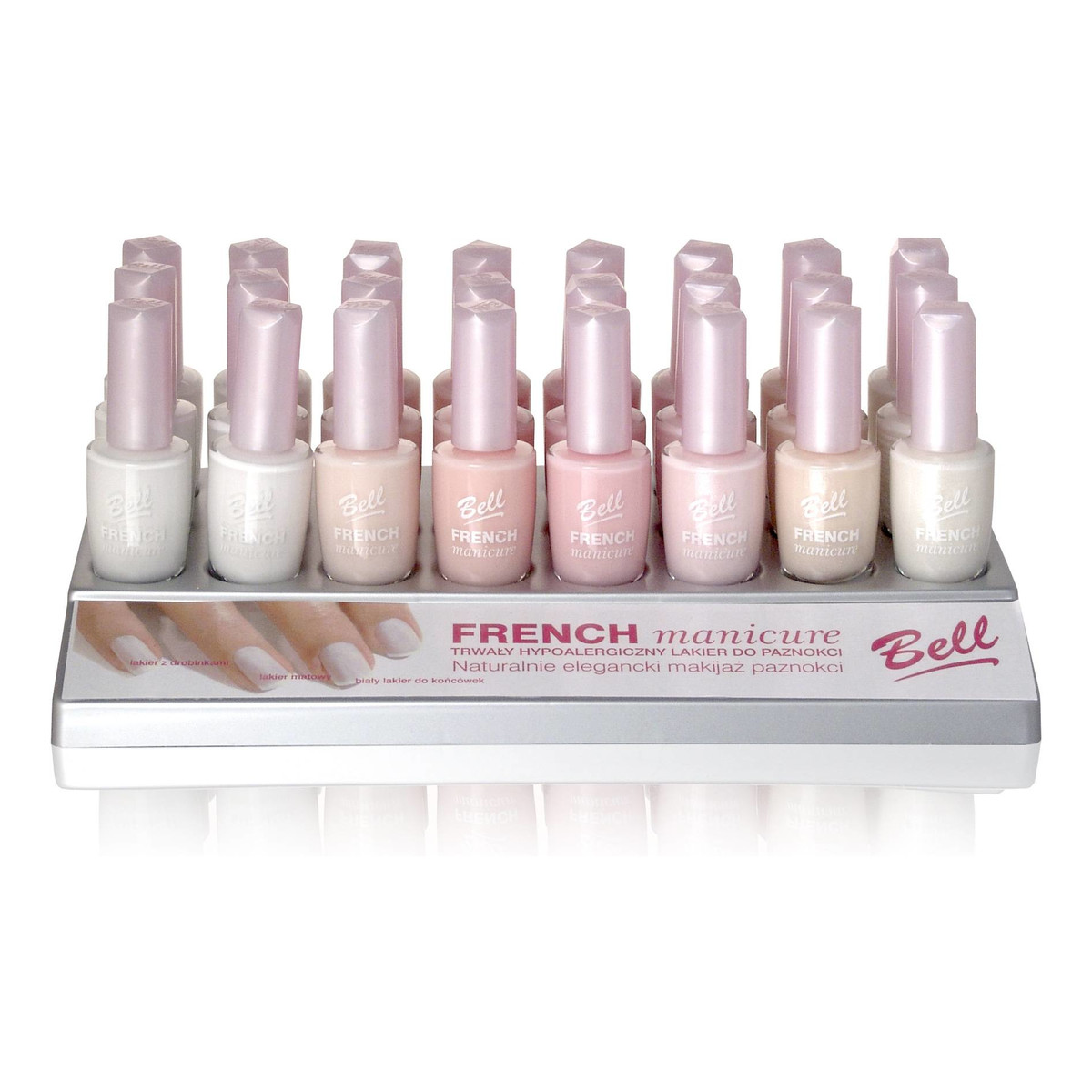Bell French Manicure Szybkoschnący Lakier Do Paznokci 11ml