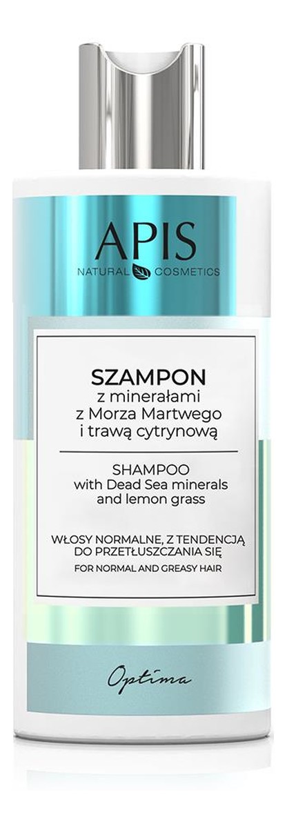 Szampon z minerałami z Morza Martwego i Trawą cytrynową
