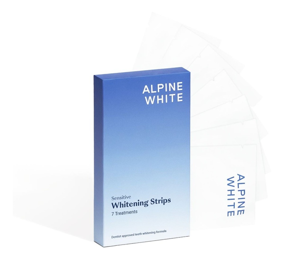 Whitening strips sensitive paski wybielające do zębów wrażliwych 14szt