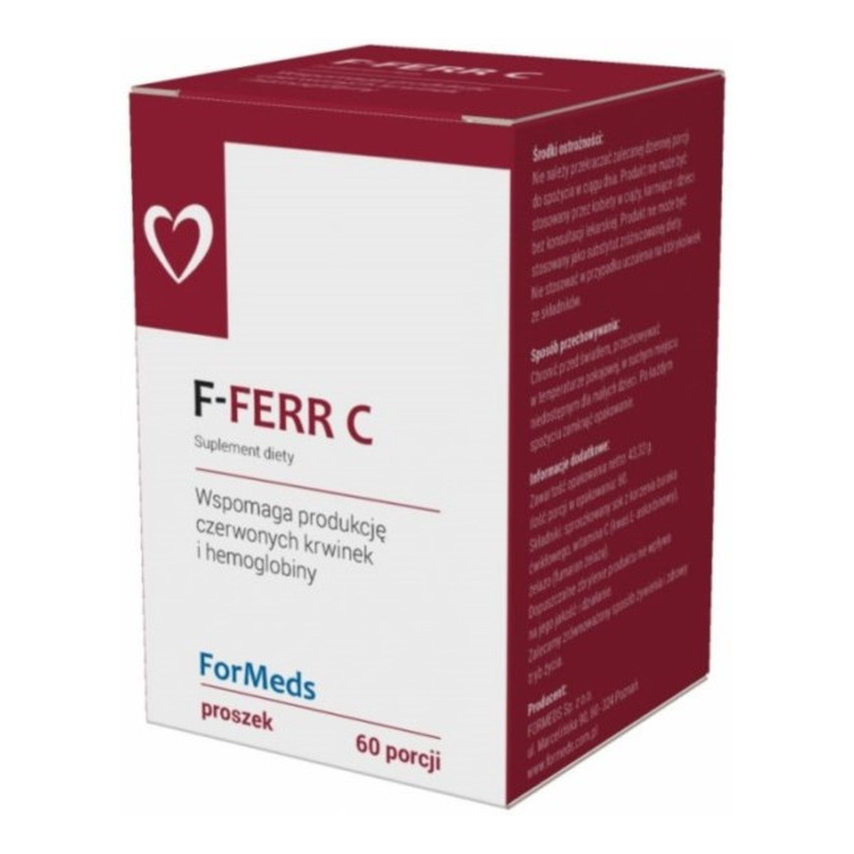 Formeds F-Ferr C suplement diety w proszku