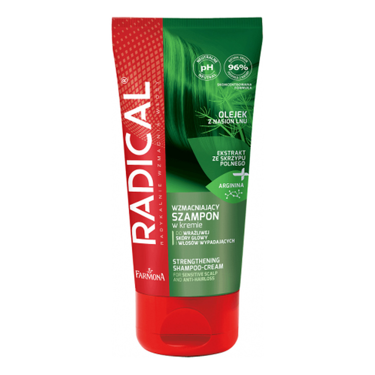 Farmona Radical Wzmacniający szampon w kremie do wrażliwej skóry głowy i włosów wypadających 200ml