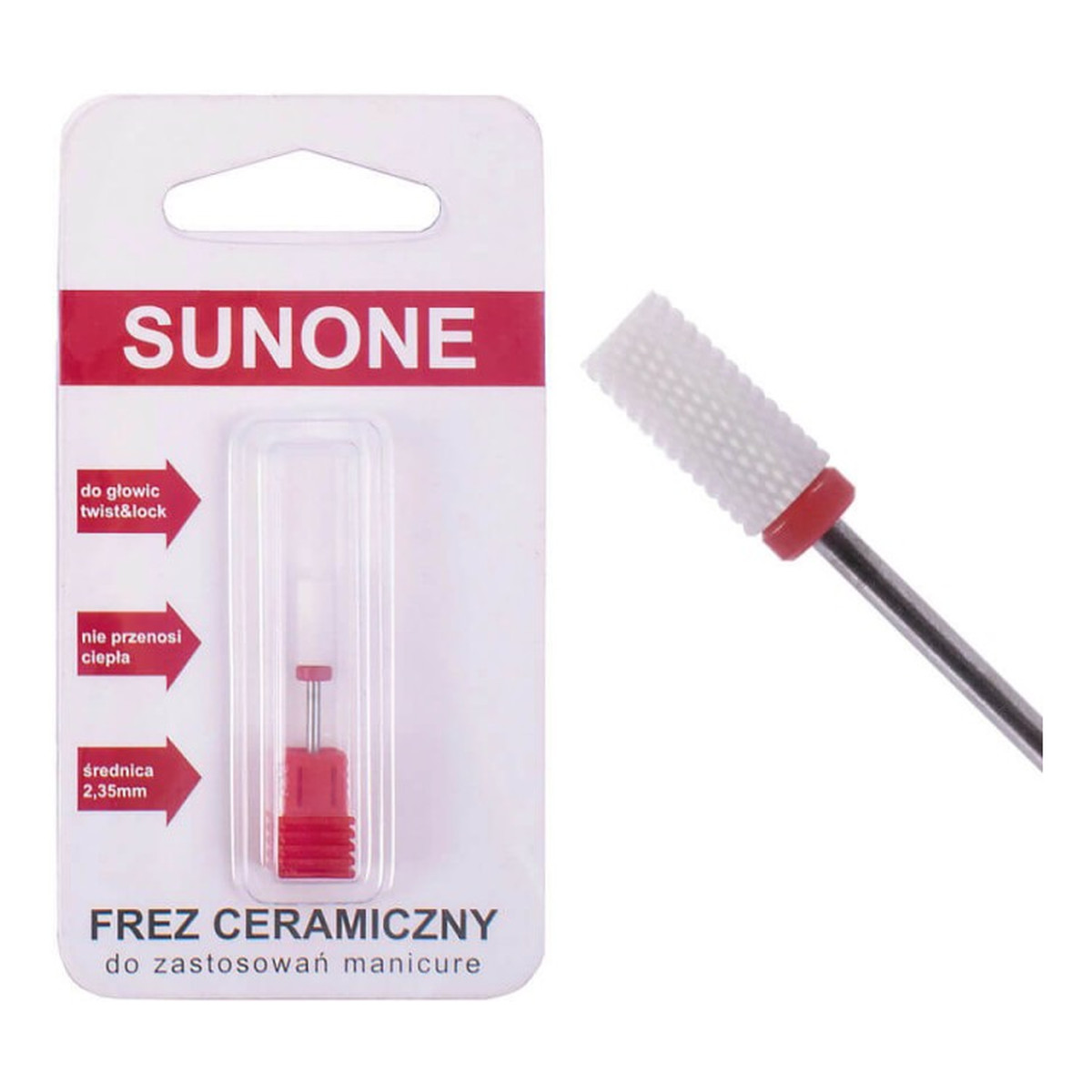 Sunone Frez ceramiczny Walec Delikatny