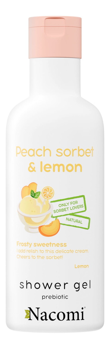 Żel pod prysznic Brzoskwiniowy sorbet z cytryną