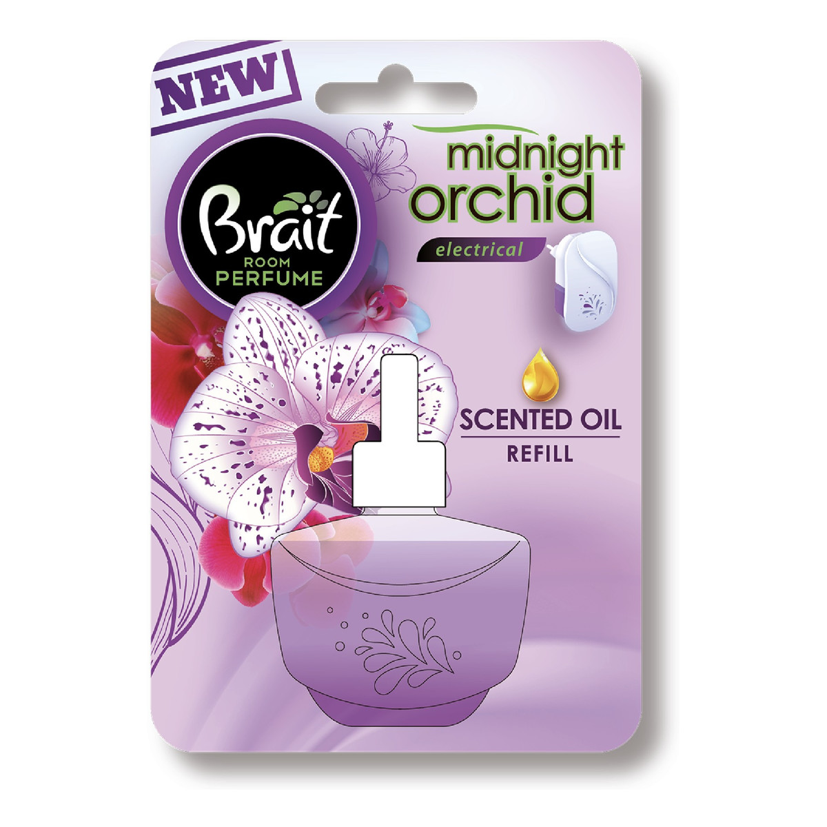 Brait Room Perfume zapas do elektrycznego odświeżacza powietrza Midnight Orchid 20ml