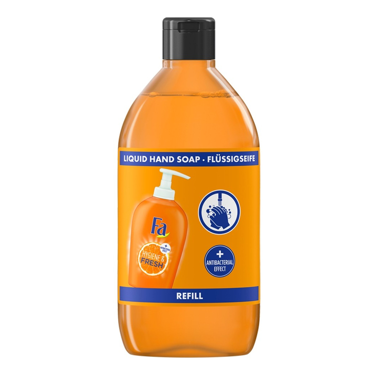 Fa Hygiene & Fresh Mydło w płynie antybakteryjne Orange zapas 385ml
