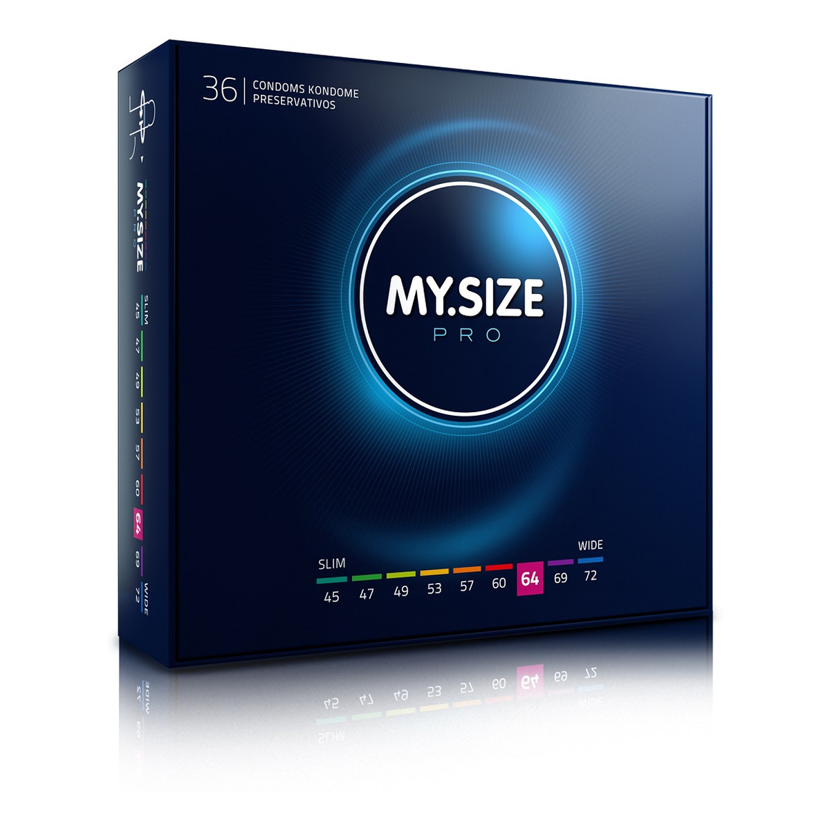 My.Size Pro Condoms prezerwatywy 64mm 36szt