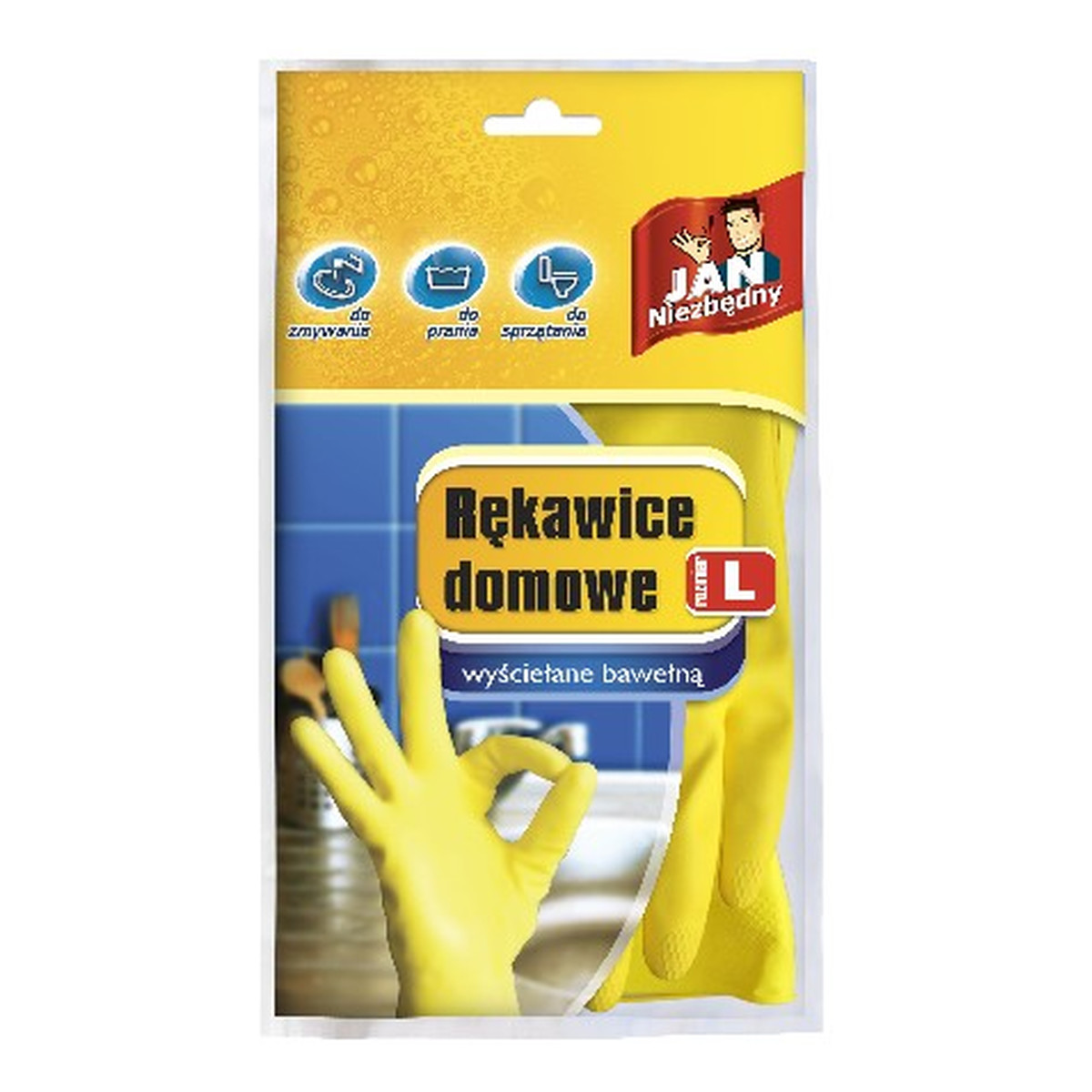 Jan Niezbędny Rękawice domowe rozmiar L