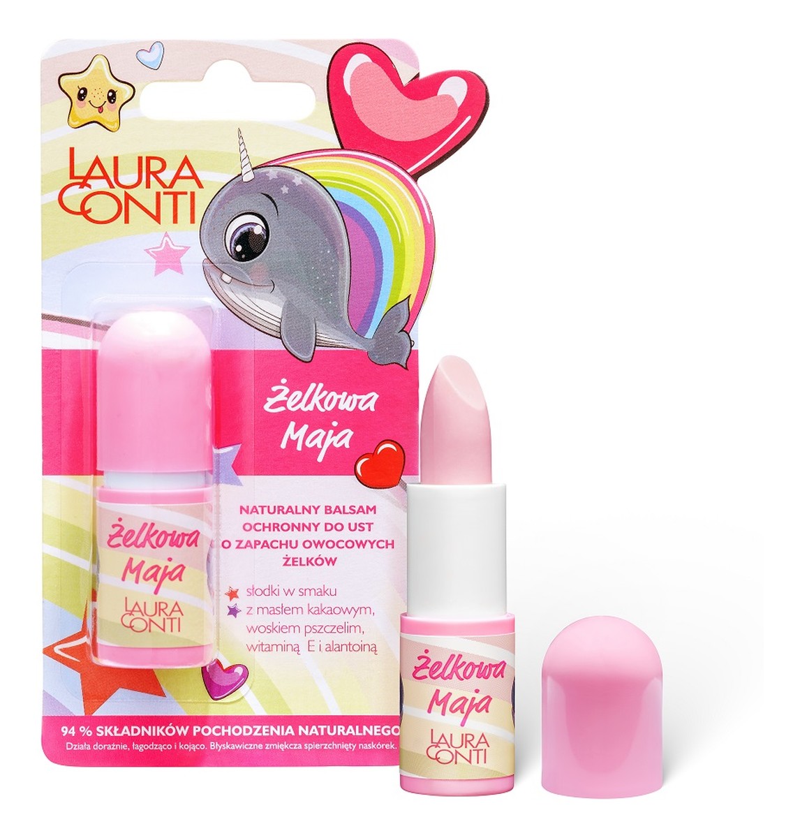 Balsam do ust o zapachu owocowych żelków 3,8 g