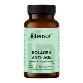 Kolagen + hialuron + witamina c anti-age suplement diety 120 tabletek
