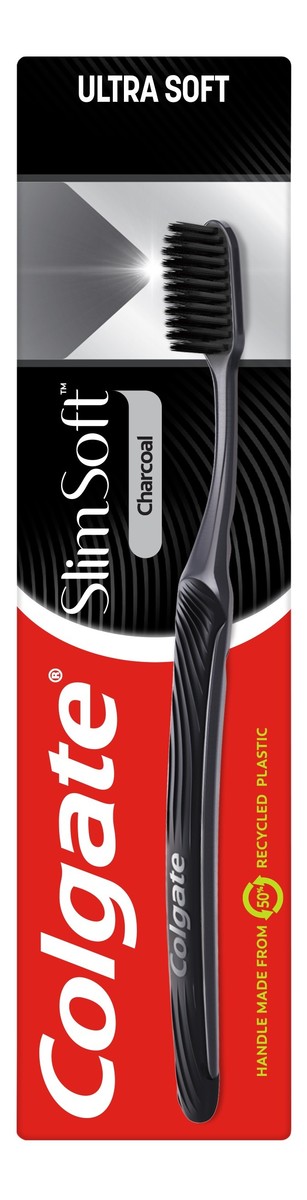 Szczoteczka do zębów slim soft charcoal-ultra soft