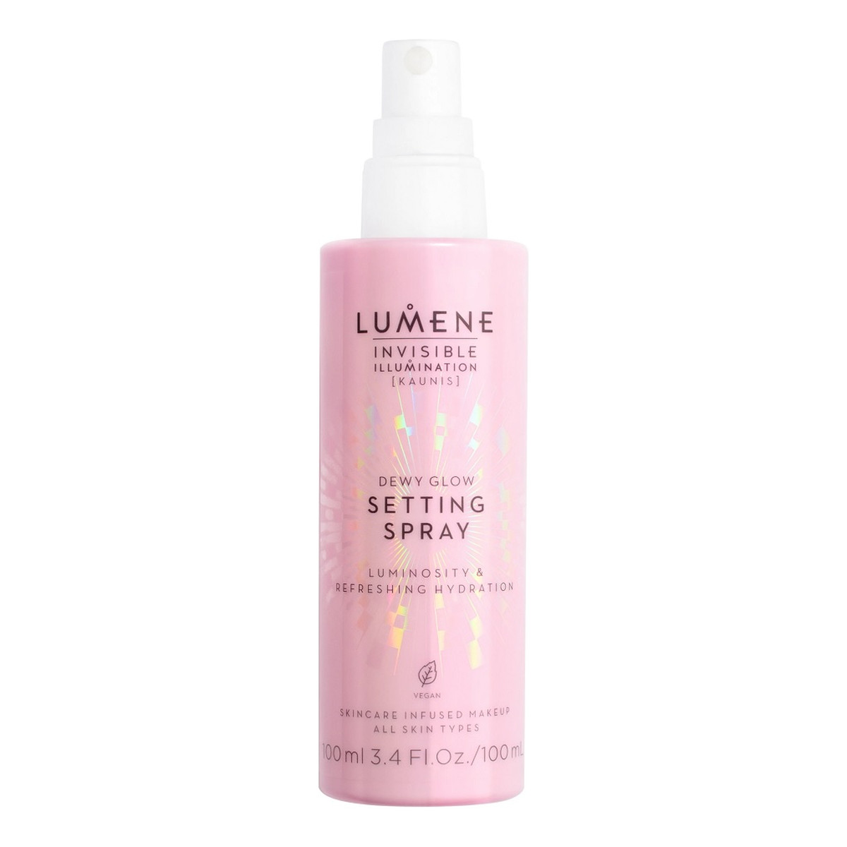 Lumene Invisible illumination dewy glow spray utrwalający makijaż 100ml