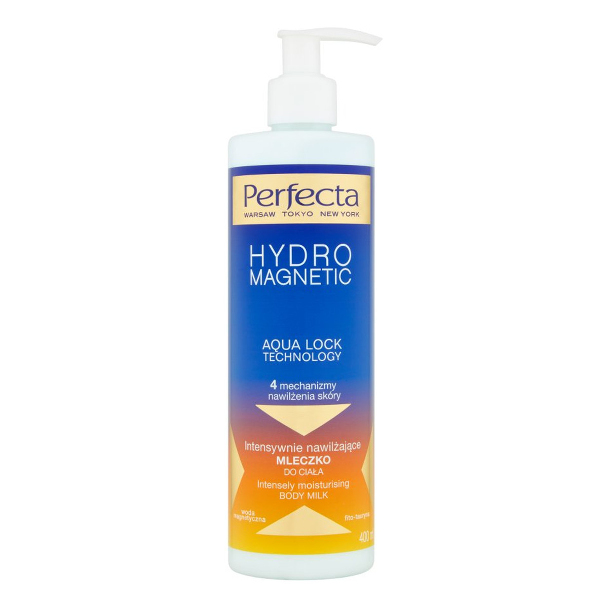 Perfecta Hydro Magnetic Mleczko do ciała intensywnie nawilżające 400ml