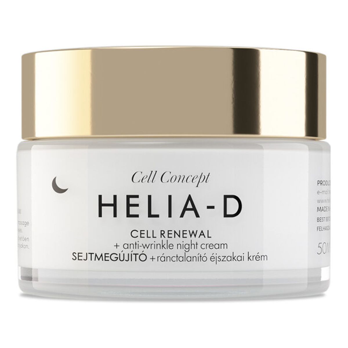 Helia-D Cell Concept Cell Renewal + Anti-Wrinkle Night Cream 55+ przeciwzmarszczkowy Krem na noc 50ml