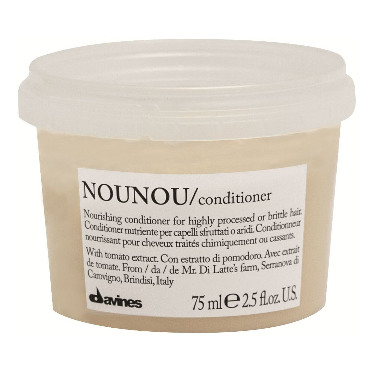 Davines Essential haircare nounou conditioner odżywka nawilżająca do włosów suchych 75ml