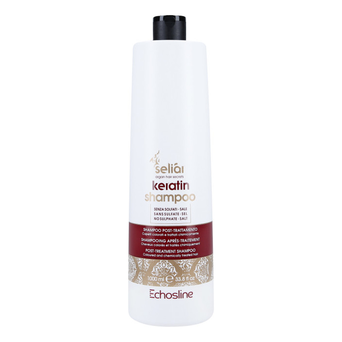 Echosline Seliar keratin Szampon z keratyną do włosów 1000ml