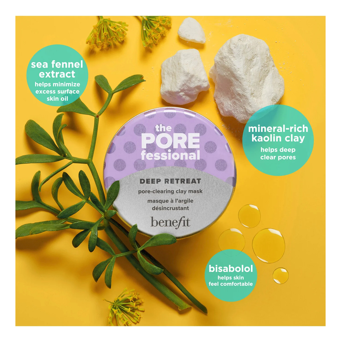 The porefessional deep retreat mini maska z glinką oczyszczająca pory