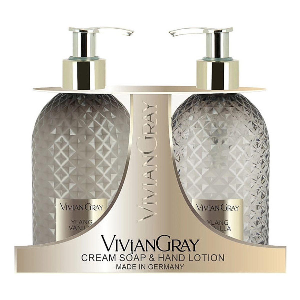 Vivian Gray Ylang-ylang Zestaw Hand Lotion Balsam do rąk + Cream Soap Mydło w płynie