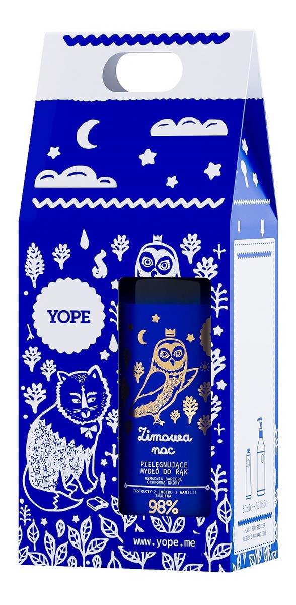 Zestaw pielęgnujące mydło do rąk 500ml + ochronny krem do rąk 50ml