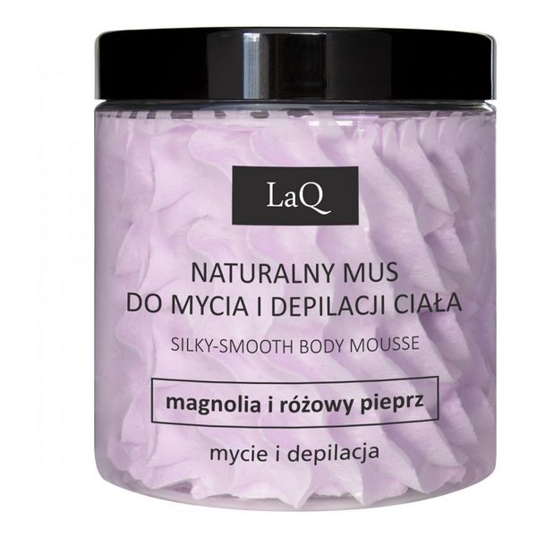 Laq Mus do mycia i depilacji ciała Magnolia i Różowy Pieprz 250ml