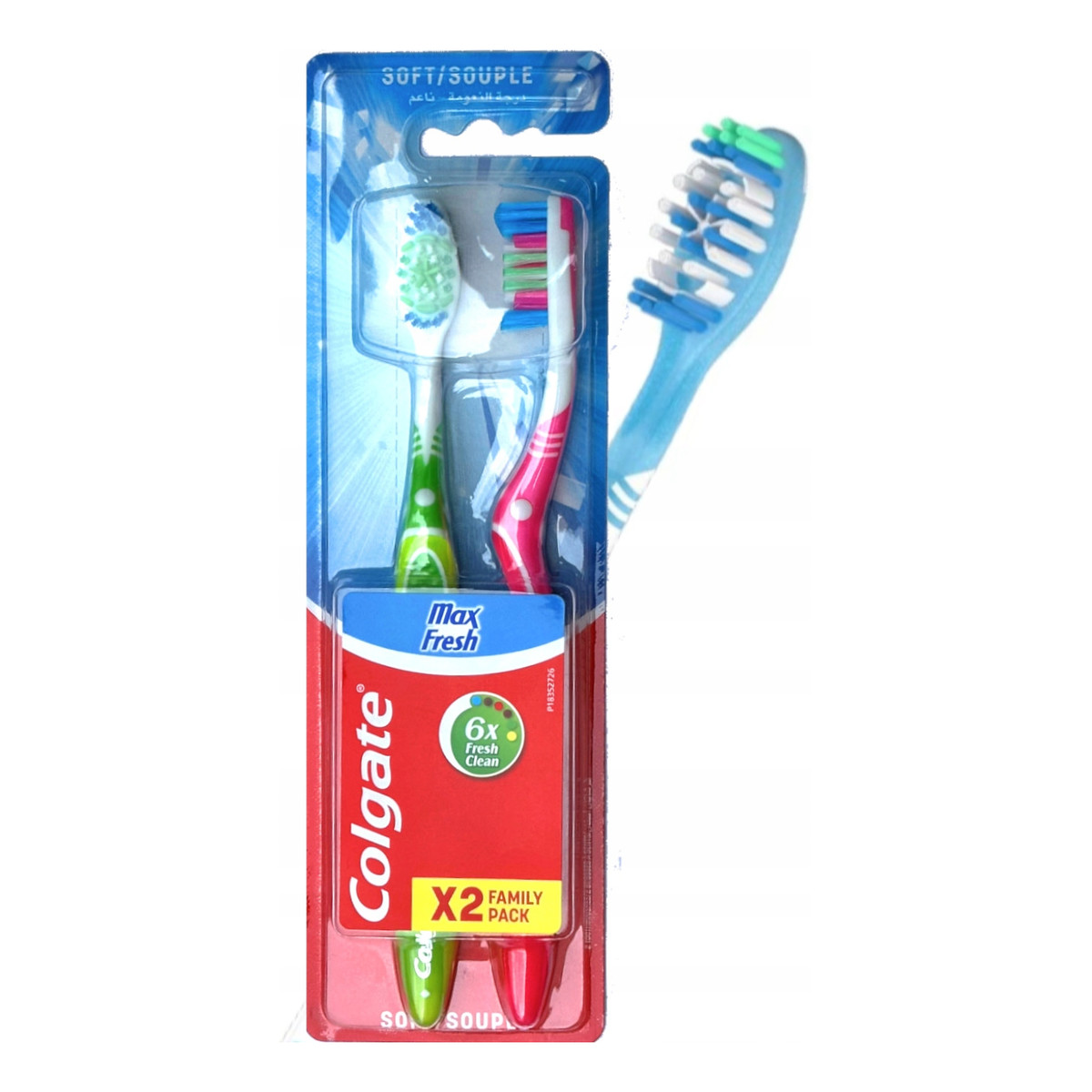 Colgate Max Fresh Szczoteczka do zębów 2szt.