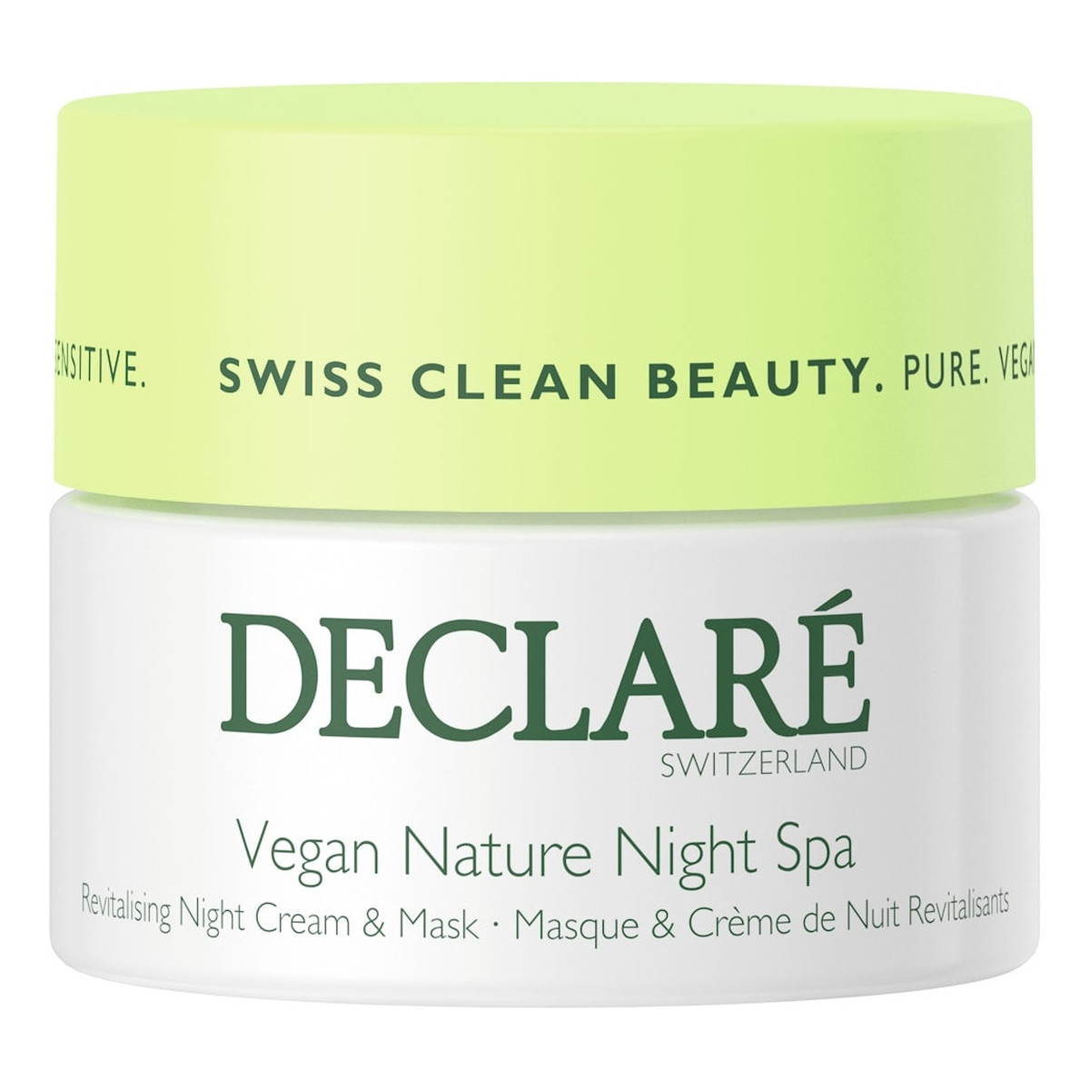 Declare Vegan Nature Night Spa Wegański krem-żel do twarzy na noc 50ml
