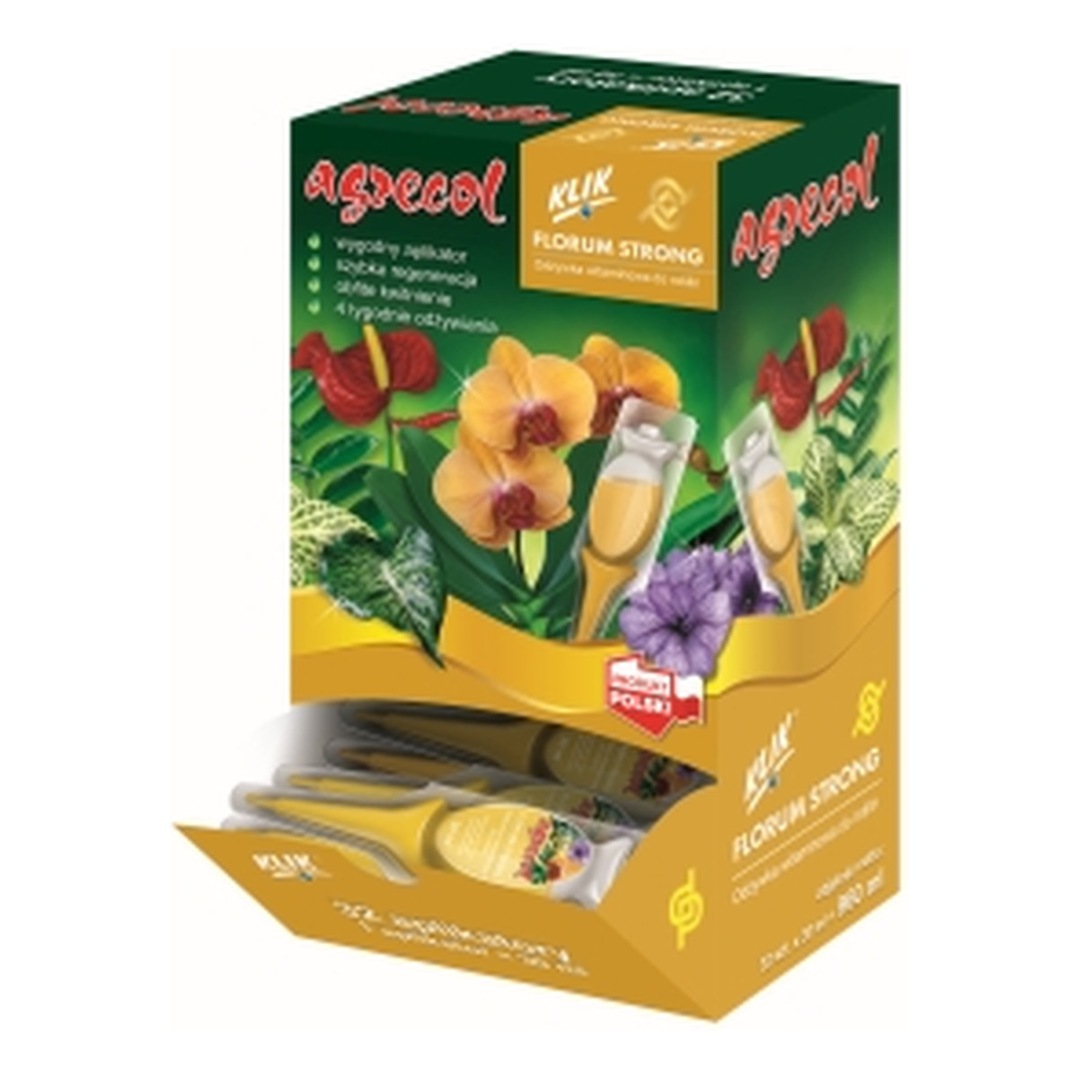 Agrecol FLORUM STRONG WITAMINOWA ODŻYWKA DO ROŚLIN 1 sztuka 30ml